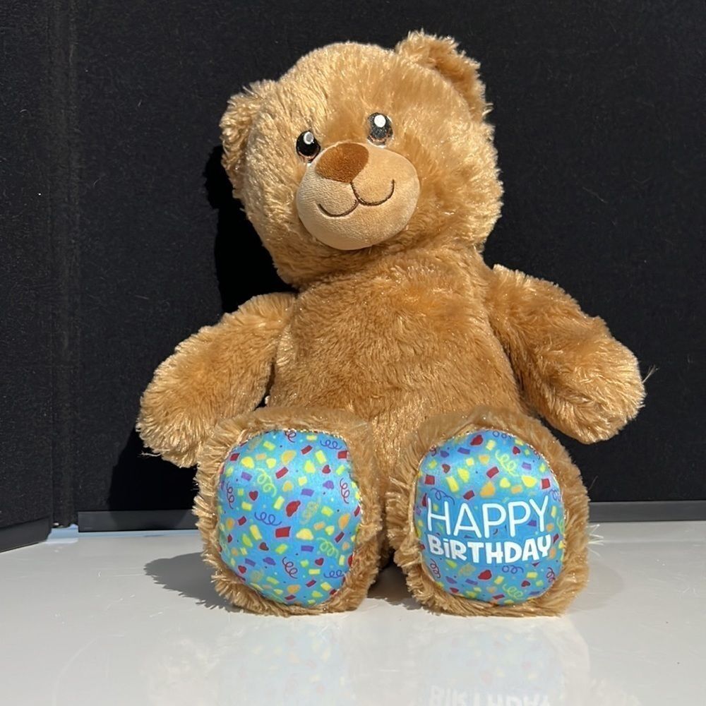 Happy Birthday | Build-A-Bear | Brown Bear Plush